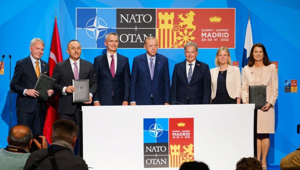 Invitatioin to Finland to join Nato 2022